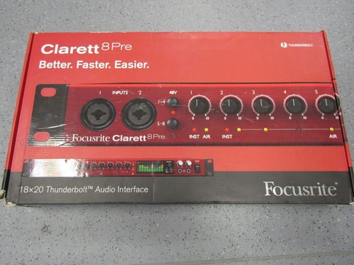 Focusrite clarett 8pre - focusrite,