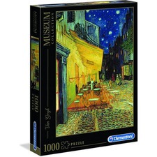 Clementoni - 31470 - Museum Collection Puzzle - Van Gogh, Esterno di CaffÃ¨ di N