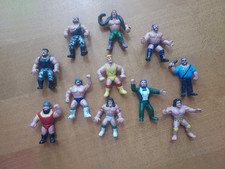 Wrestling WWF Mini  Action  Figures Lotto di 11 (Hulk Hogan e altri) 