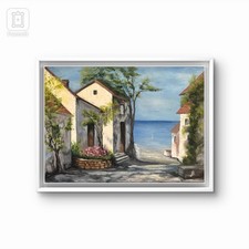 Quadro olio tela - olio,