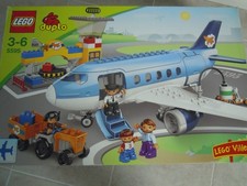 lego duplo 5595 aeroporto con aereo completo