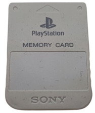 Memory Card 1MB SONY per Sony PS1 PS2 - PlayStation 1 - GRIGIO