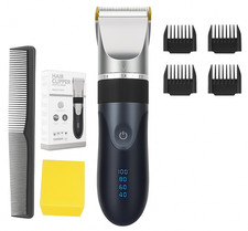 TAGLIACAPELLI ELETTRICO PROFESSIONALE RICARICABILE UOMO MACCHINETTA PER CAPELLI