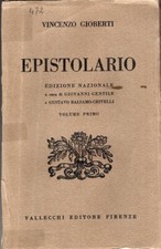 Vincenzo Gioberti Epistolario