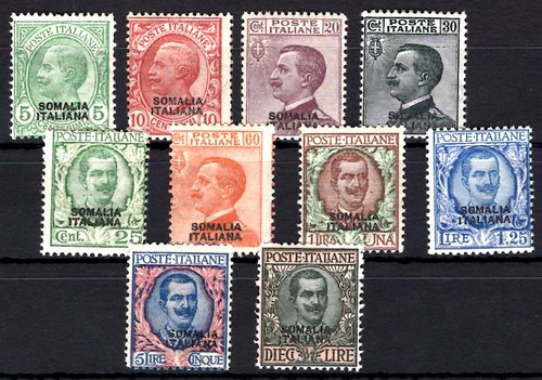 Colonie italiane somalia - italiane, 1926