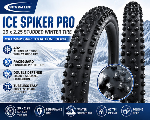 Pneumatico schwalbe ice spiker - schwalbe,