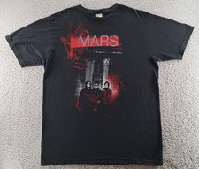 30 Seconds To Mars The Secret Is Out T-Shirt Uomo XL Nero Rock Band Anni 2000 Y2K