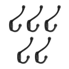 5 Ganci Doppio Ferro Battuto