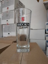 Bicchieri Birra Beck’s vetro set da 6 bicchieri Becks da 0,2 L