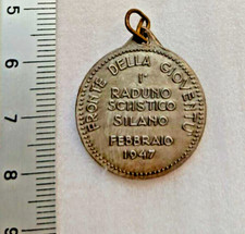 Rara Medaglia- Fronte della Gioventù -1° Raduno Sciistico Milano - Febbraio 1947