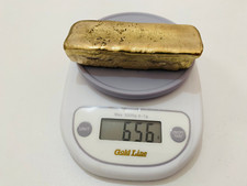 656 Grams Scrap Gold Bar For