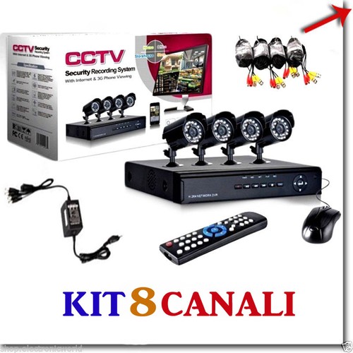 Kit videosorveglianza - videosorveglianza, 8