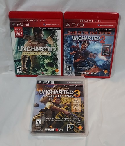 Lotto collezione uncharted - lotto,