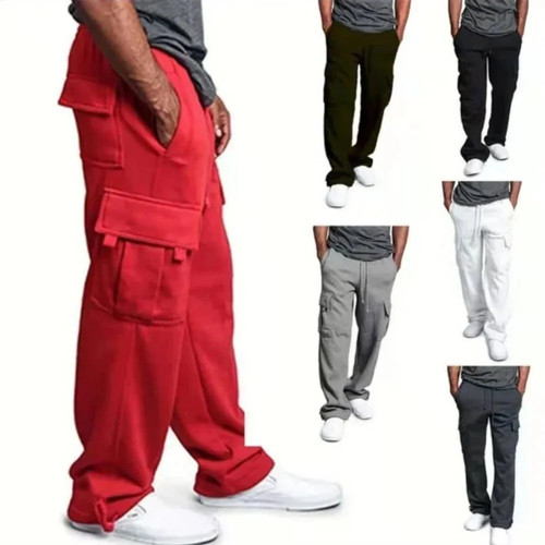 Pantaloni uomo cargo - , felpati
