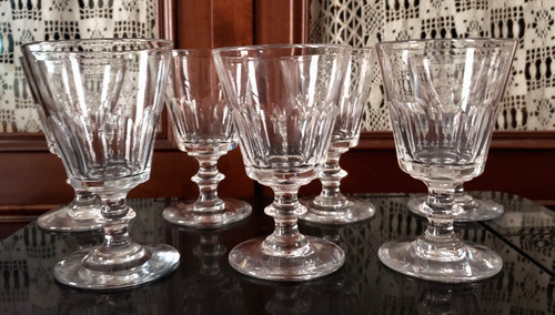 Verres eau cristal saint - à,