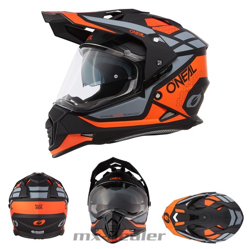 Casco neal sierra nero - casco, o'neal