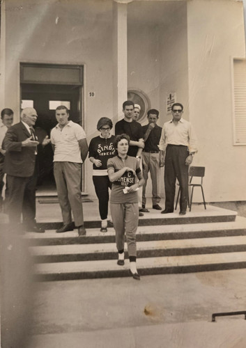 Fotocartolina epoca gruppo - fotocartolina,