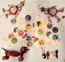 Lotto carte pinocchio e