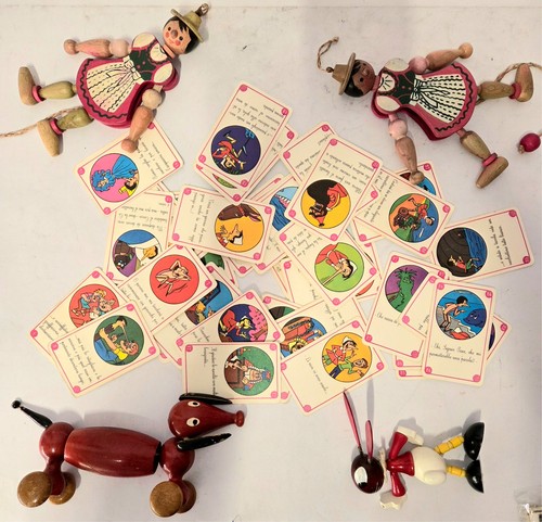 Lotto carte pinocchio - , e
