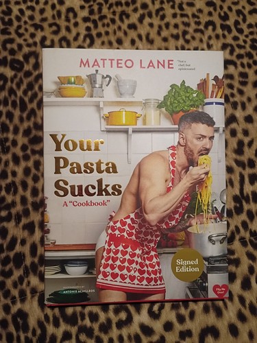Signed autographed matteo lane - matteo,