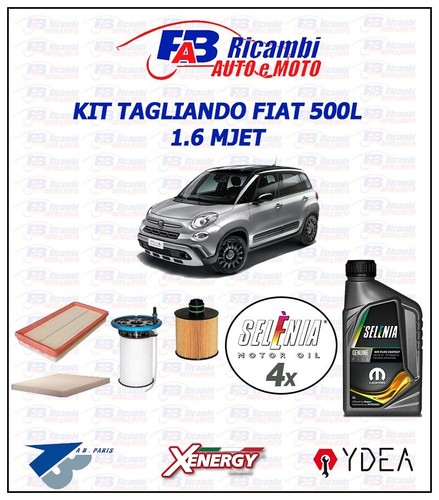 Kit tagliando fiat 500l - kit,