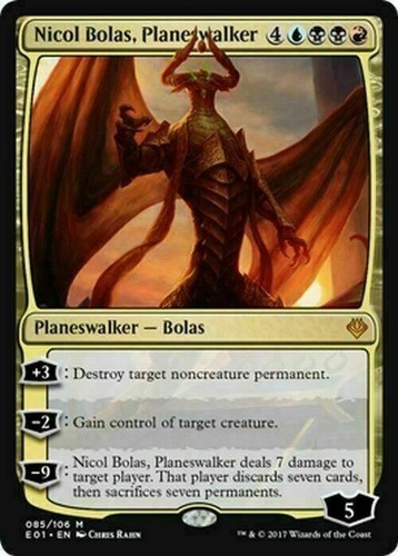Nicol bolas planeswalker - nicol, ~