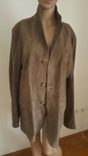 NUOVO blazer giacca scamosciata * Oconi * marrone fango * taglia 48 *