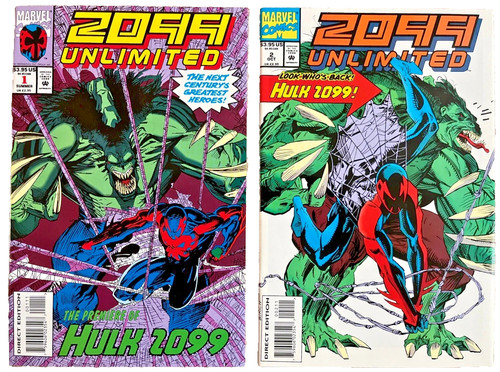 2099 unlimited 2 marvel - 2099,
