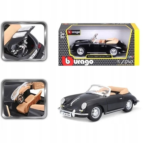 Bburago porsche 356b - 1:24,