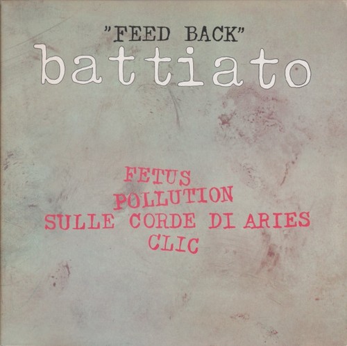Franco battiato feed back - franco,