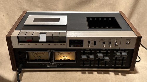 Teac 450 stereo cassette - teac, a-450