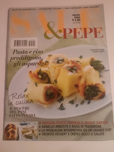 Rivista sale pepe - pepe, ricette