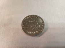 Moneta Francia.1 Franc.Anno 1977. Liberte,Egalite, Fraternite.