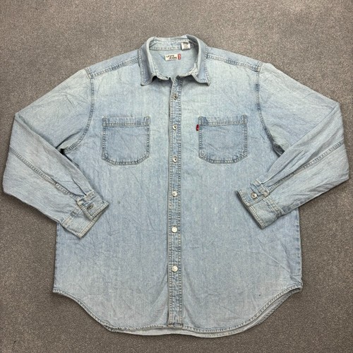 Camicia levis denim adulto - denim,