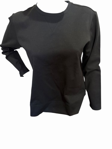 Maglione donna nero manica