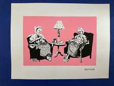 BANKSY - painting drawing 11.8