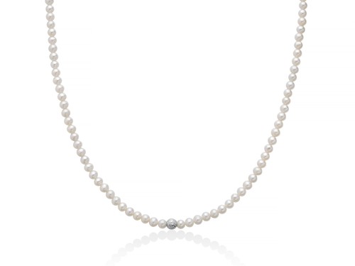 Collana girocollo perle miluna - collana,