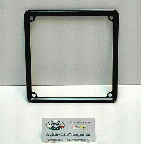 Cornice porta targa nera - cornice,