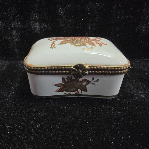 Antica scatola timbro snuff