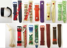 CINTURINI CINTURINO ORIGINALI SWATCH - MODELLI VINTAGE GENT ANNI 90 17MM #010