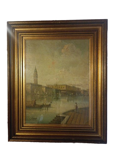Quadro olio tela firmato - tela,,
