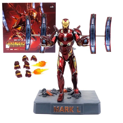Action figure marvel iron - action,