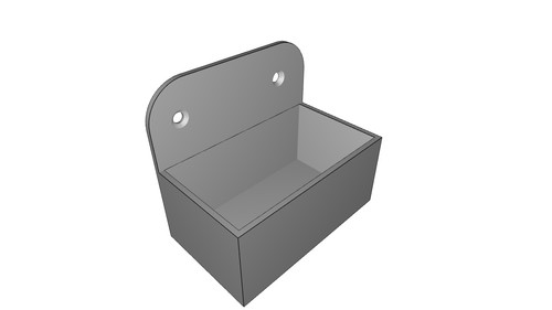 Supporto parete porta metro - supporto,