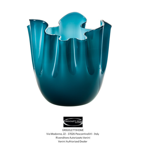 Venini fazzoletto vase - -,