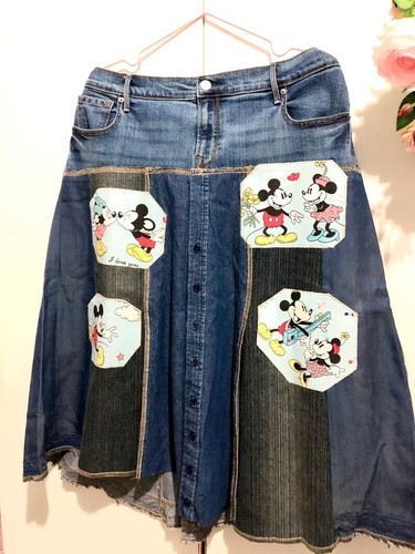 Gonna denim upcycled - denim, upcycled/gonna