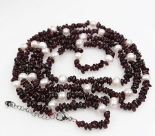 Perline di granato naturale