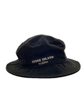 Cappello a secchiello STONE ISLAND / grande / cotone / nero / uomo