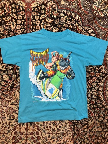 Shirt speeding frenzy - t-shirt, shark
