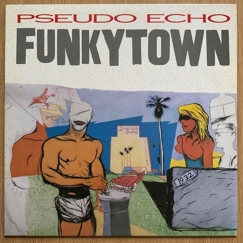 Pseudo echo funky town - pseudo, 12"