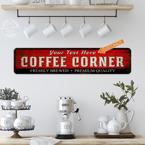 Insegna angolo caffè - angolo,